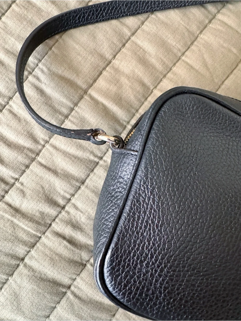 Gucci Black Leather Soho Disco Crossbody
